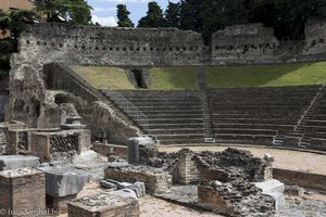 Die Arena des Römischen Theaters von Triest