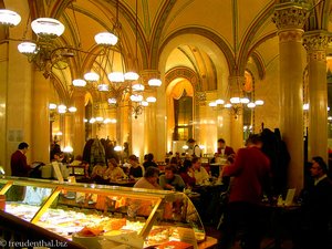 Kuchen und Torten im Café Central 