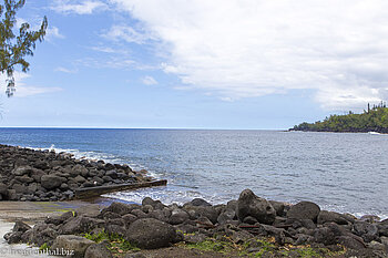 Küste der Anse des Cascades