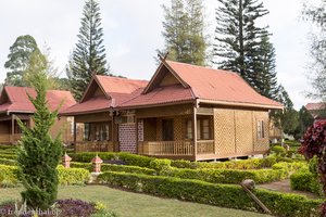 Bungalowanlage des Hotel Conqueror von Pindaya
