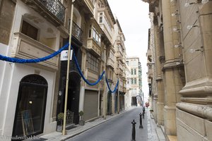 in den Straßen von Valletta