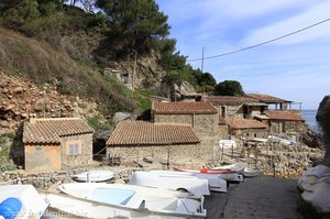 Restaurant in der Cala de Deia