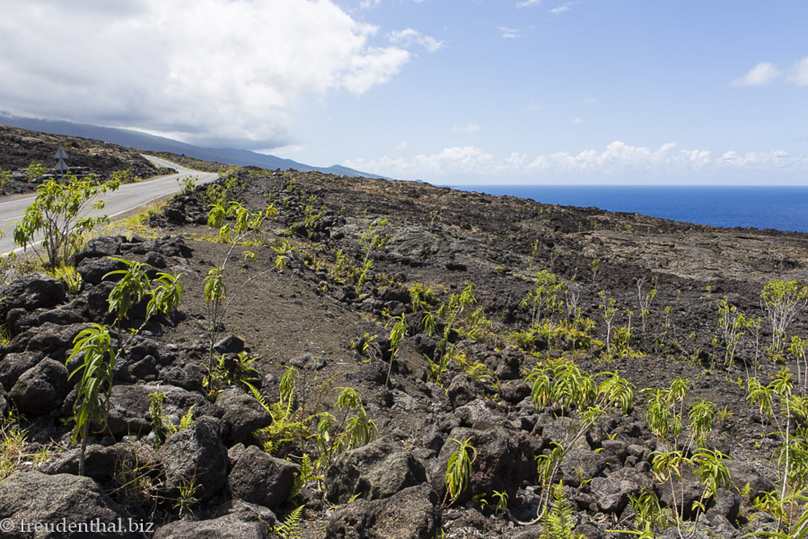 Lavafeld vom Ausbruch 2007 beim Grand Brûlé auf La Réunion