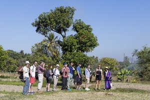 Unsere Wandergruppe am Inle-See