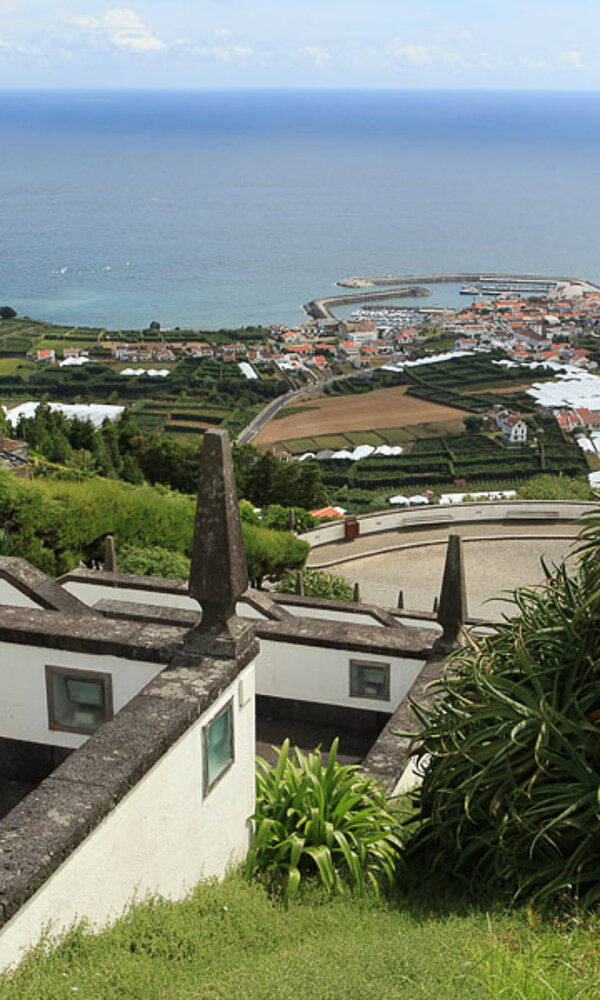 Aussicht von der Kirche Senhora da Paz