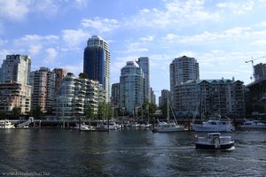 auf dem False Creek in Vancouver - Rundreise Kanada