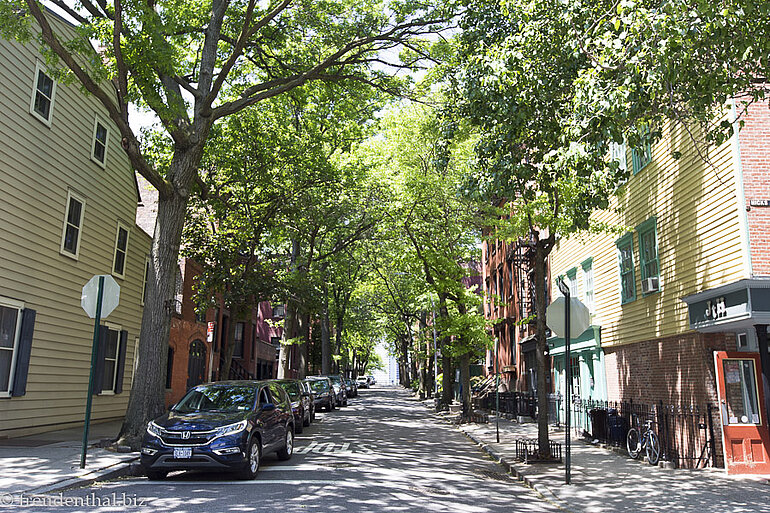 Spaziergang durch die Brooklyn Heights