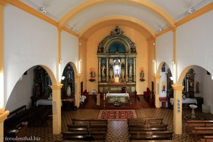 Blick in die Kirche von Arzúa
