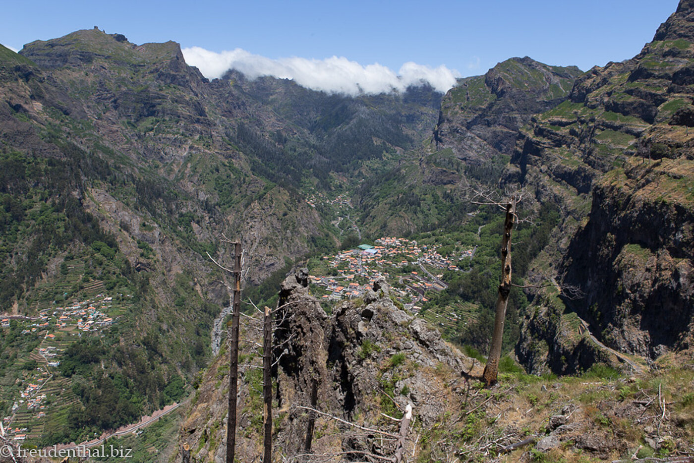 Ausblick vom Miradouro bei Eira do Serrado