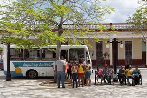 Bushaltestelle in Ciego de Ávila