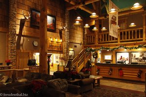 Lobby vom Hotel Ruby's Inn beim Bryce Canyon