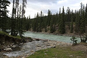 La Biche River beim Becker's Chalets in Jasper