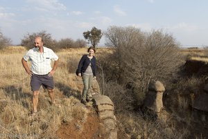 bei den Sinkholes von Carletonville