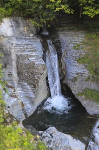 Die Alpbachfälle - Blick vom Skywalk