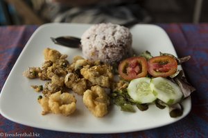 Essen im Baan Tammila in Chiang Khong