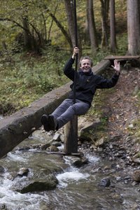 Seilbahn in der Hausbachklamm