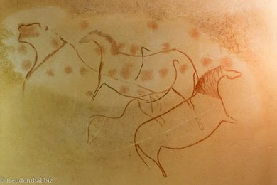 Höhlenmalerei - Pferde bei Pech Merle