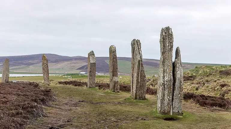beim Ring of Brodgar
