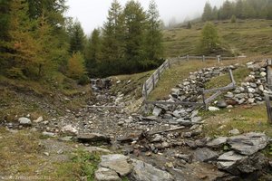 auf dem Weg zur Vallminger Alm