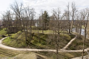 der Cesu-Park in Cesis