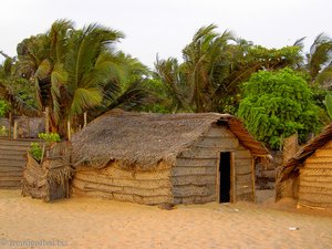 Hütte am Strand