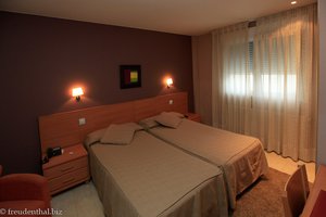 Hotel Ciudad de Lugo - Blick ins Schlafzimmer