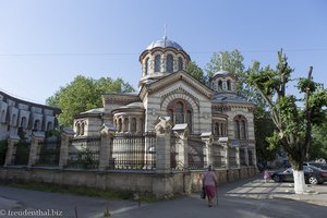 die schöne Pantelimonkirche von Chisinau in Moldawien
