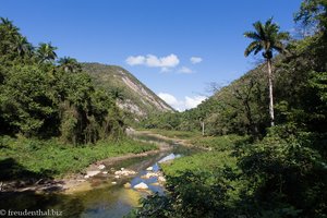 Ausblick vom Arroyo Trintario-Wasserfall