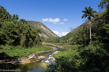 Ausblick vom Arroyo Trintario-Wasserfall