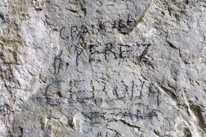 Höhlenzeichnungen der Neuzeit bei der Grotte de Niaux