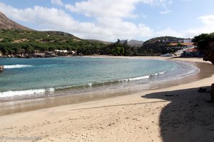 Der schönste Strand auf Santiago.