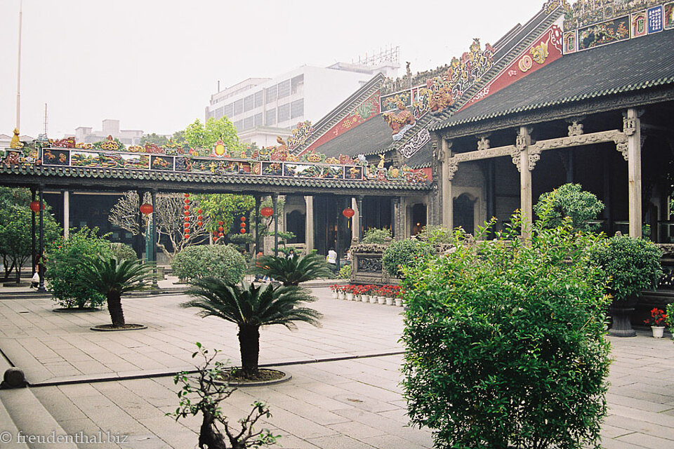 Ahnentempel der Chen bei Guangzhou in China