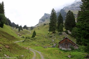 Weg hinauf nach Hintermatt