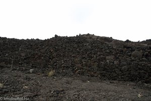 Lavafeld auf dem Ätna