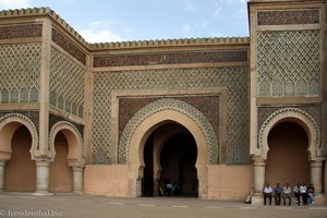 Bab el Mansour, das berühmteste Tor in Marokko