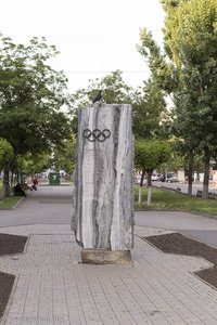 Denkmal für die moldawischen Olympioniken in Chisinau