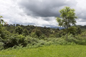 Aussicht bei Alto de los Ídolos nahe San Agustín.