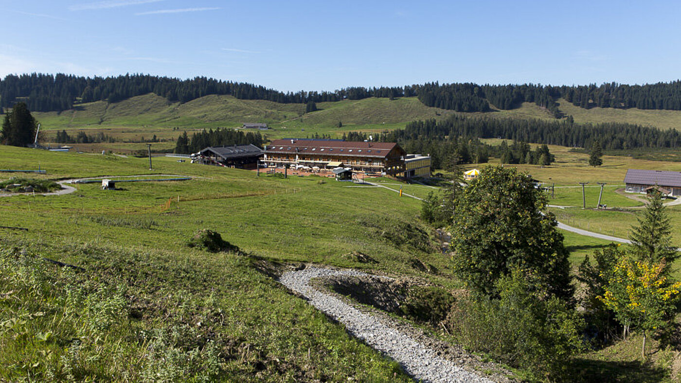 Almhotel beim Hochhäderich