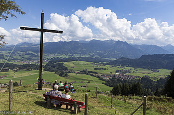Sonderdorfer Kreuz auf der Hörner-Panoramatour Sonderdorfer Kreuz auf der Hörner-Panoramatour