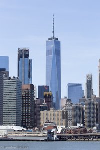 Blick auf Lower Manhattan - Brooklyn Heights