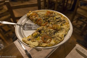 leckere Pizza in Villa de Leyva