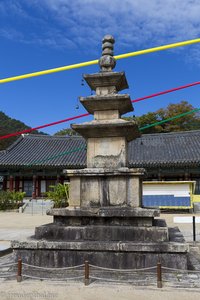 Steinpagode im Haeinsa Tempel