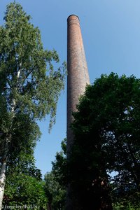 alte Industriedenkmäler an der Akerselva in Oslo