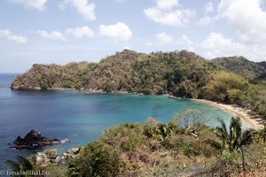 Blick von der Küstenstraße in die Englishman´s Bay