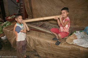 was macht man nicht alles für ein Bild... Kinder in Meknès