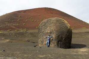 Im Naturpark Los Volcanes auf Lanzarote