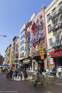 in der Mott Street von Chinatown New York