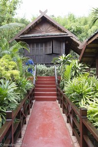in der Bungalowanlage der Luang Say Lodge