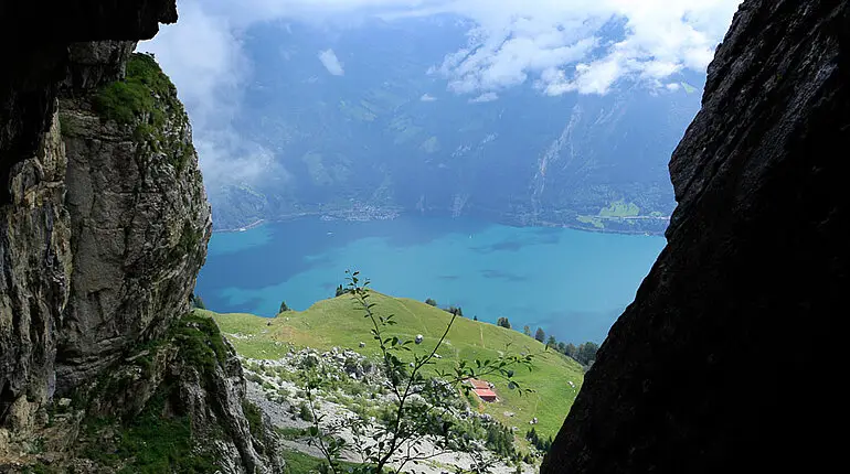 Ausblick zur Alp Laueli