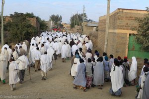 Trauermarsch vor Lalibela